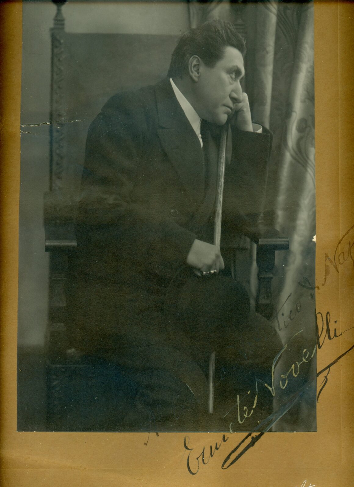 Ermete Novelli, Attore teatrale italiano – 1914