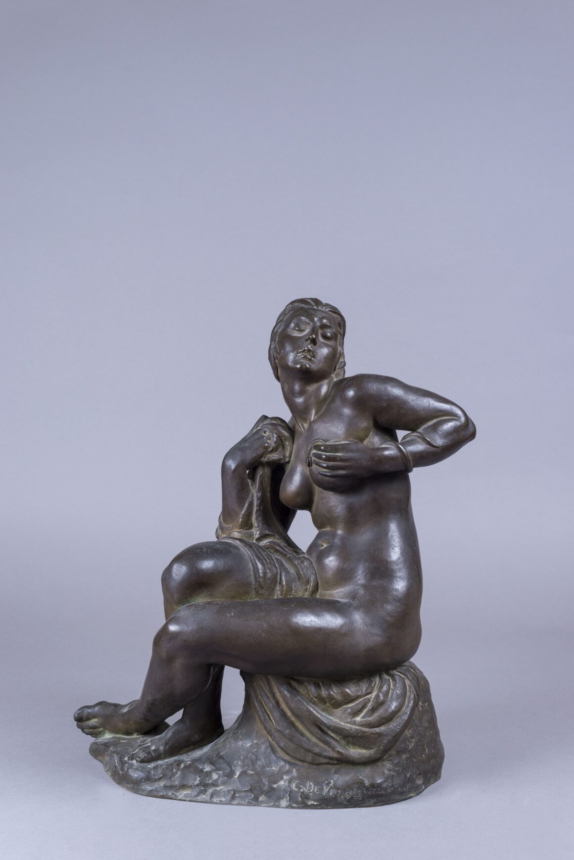 Cleopatra, Statuina in bronzo – Carlo De Veroli